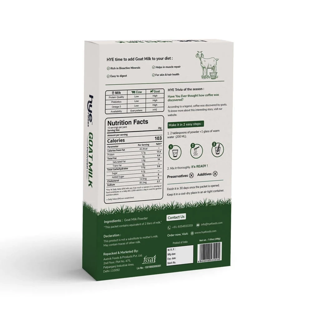 Hye Foods Goat Milk Powder, 500 g-2.webp